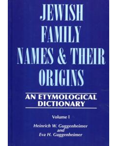Jewish Family Names & Their Origins- 2 Voluem Set