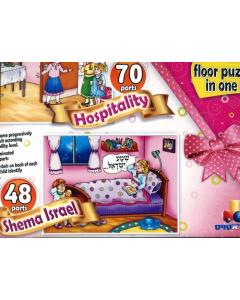 Puzzle 2 In 1 Hospitality & Shema Israel
