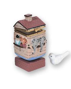 Noah's Ark Dreidel Trinket Box