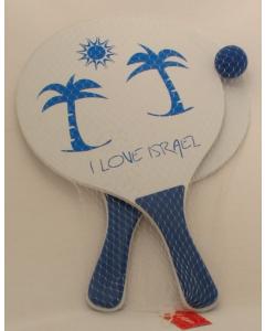 I Love Israel - Ping Pong Paddle
