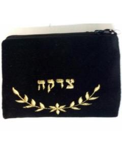 SMALL TZEDAKA VELVET BAG NO RET/NO EXCH-FINAL SALE