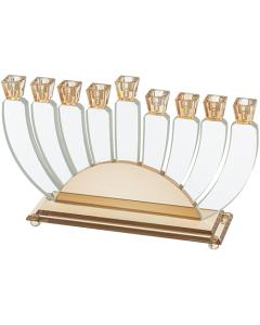 Crystal Elegant Menorah