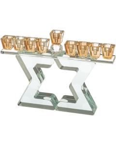 Crystal Elegant Menorah