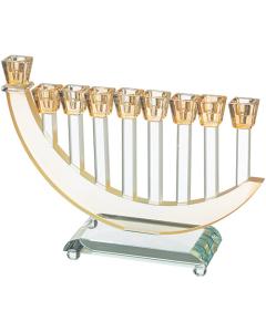 Crystal Elegant Menorah