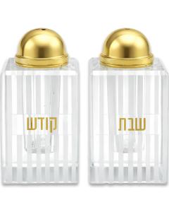 Crystal Salt & Pepper Set 7 cm