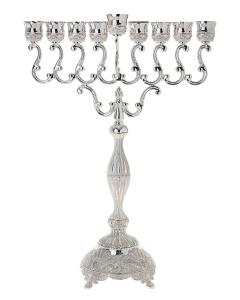 Silver Plated Large Menorah