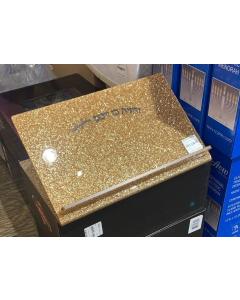 Lucite Tabletop Shtender in Gold