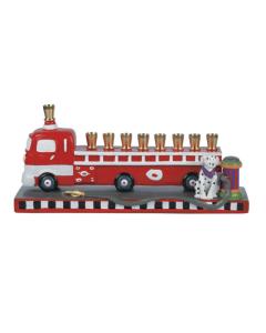 Fire Truck Menorah