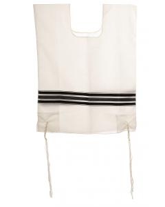 Wool Tzitzis - Round Neck - Ashkenaz - Adult - Keter
