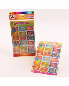 8 Sheets Purim Sameach Stickers