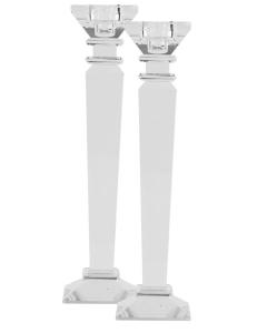 Crystal Candle Holder 12"