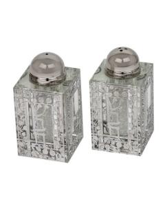 Set Of Salt And Pepper Shaker Pomegranate Shabbat Design