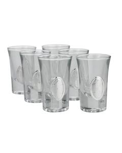 Set Of 6 Cups With Silver