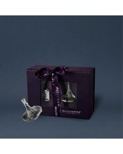 Hazorfim Set of 2 Dreidels  Obelisk and Jerusalem  925 sp