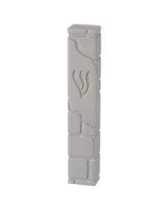 Polyresin Mezuzah Cover - 15 cm (Stone)