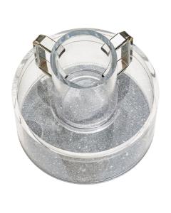 Acrylic Mayim Achroni'm with Silver Glitter 15 cm