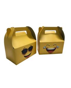 Gold Folding Box With Laughing Emoji