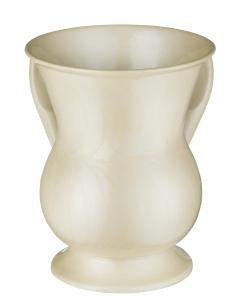 Washing Cup Stainless steel Ivory With Stem