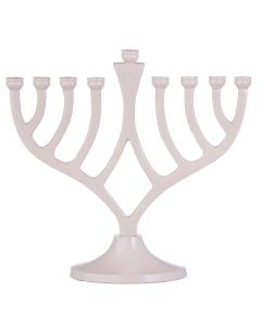 Classic Candle Menorah Ivory 7"