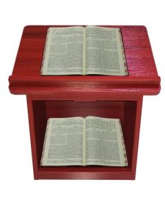 Assembled Mahogany Table Top Double Shtender