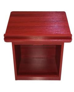 NON ASSAMBLED Mahogany Table Top Double Shtender 2 Tone