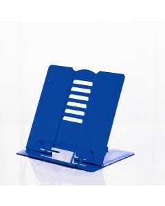 Mini Metal Book Stand Blue