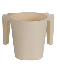 Plastic Washing Cup Pastel (Cream)