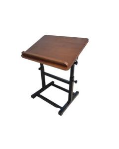 Assembled Wooden Table Top Shtender Walnut Oak - Adjustable Height From 14.5"-18.5"