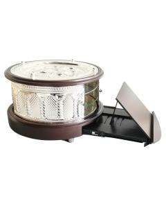 Mahogany Silver Plated Magid Karah