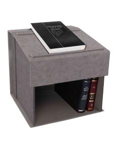 Faux Leather Portable & Adjustable Shtendable - Gray