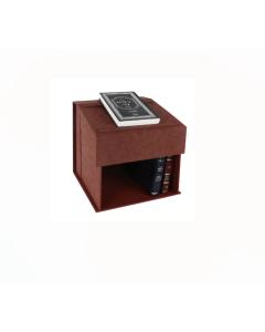 Brown Faux leather Portable & Adjustable Shtendable -Medium
