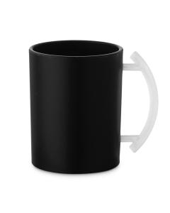Acrylic Washing Cup - Black w/ White Handles