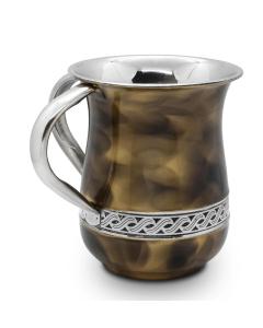 Washing Cup Gold Brown