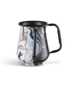 Powder Coated Washing Cup - Blue Marble