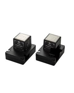 Tefillin Box Black Rashi Righty with Silver Metal Plate  Size 34