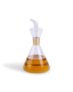 Chanukah Krigel Glass with Gold Rim 500ml