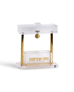 Acrylic Mayim Achronim - Gold Poles