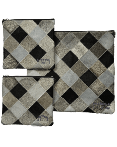 Leather Like Tallit & Tefillin Rashi 3 Pc. Set 41 x 38 cm
