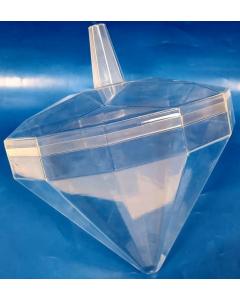Transparent Dreidel Holders