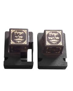 Tefillin Box Rashi - Righty - Size 42 (Black)