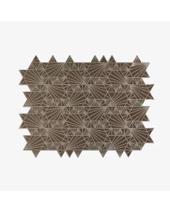 Apeloig Challah Cover Magen David (Taupe)