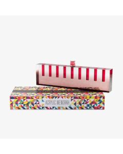 Apeloig Oil Menorah (Burgundy)