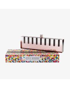 Apeloig Oil Menorah (Smoke)