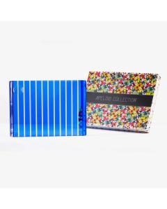 Apeloig Striped Challah Board (Blue)