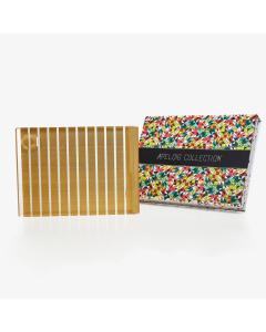 Apeloig Striped Challah Board (Gold)