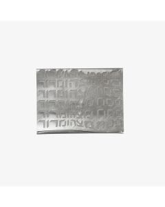 Apeloig Type Afikoman Bag (Silver)