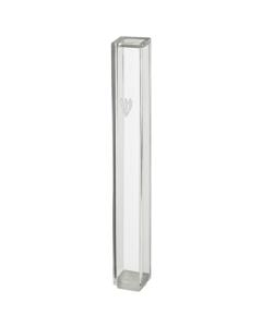 Transparent Plastic Mezuzah with Rubber Cork