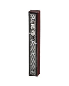Wood Mezuzah 12 cm with Plaque - Venga