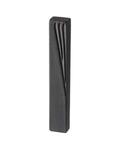 Concrete Stone - Like Polymer Mezuzah - Black