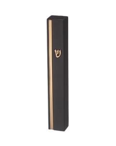 Concrete Polymer Stone - Like Mezuzah - Black